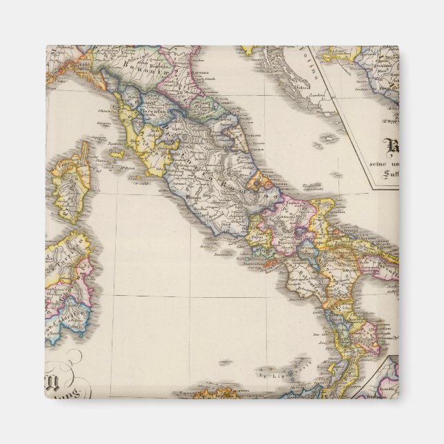 Aimant Italie à sa division ecclésiastique (Devant)