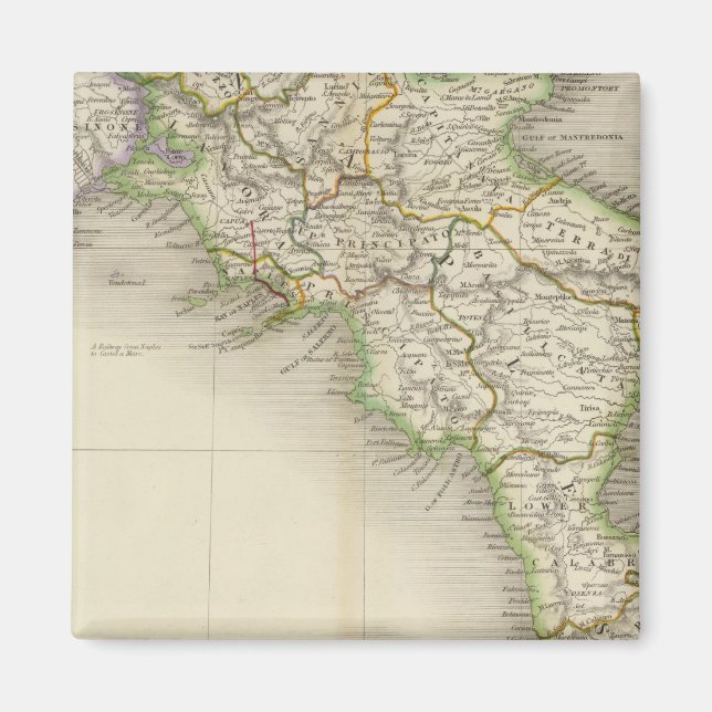 Aimant Italie du Sud (Devant)