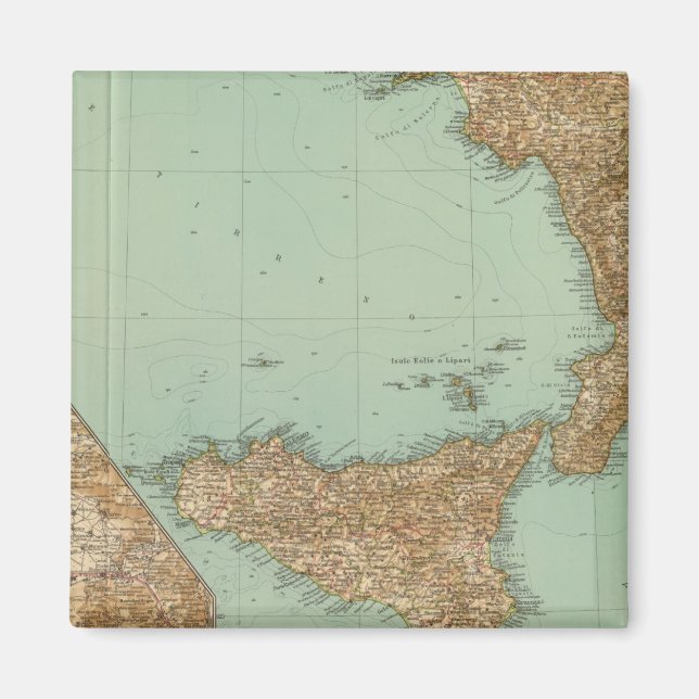 Aimant Italie du Sud 2729 (Devant)