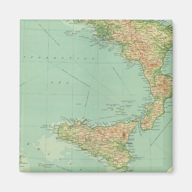 Aimant Italie du Sud 5 (Devant)
