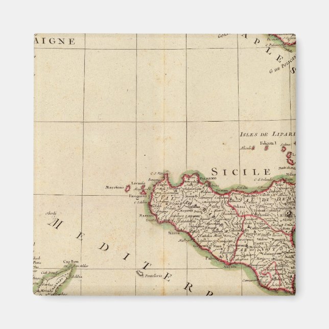 Aimant Italie et Slovénie (Devant)