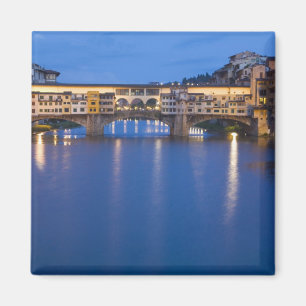 Aimant Italie, Florence, Reflets nocturnes dans l'