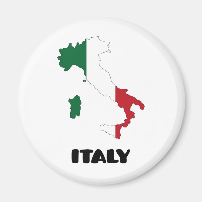 Aimant Italie / Italie (Devant)