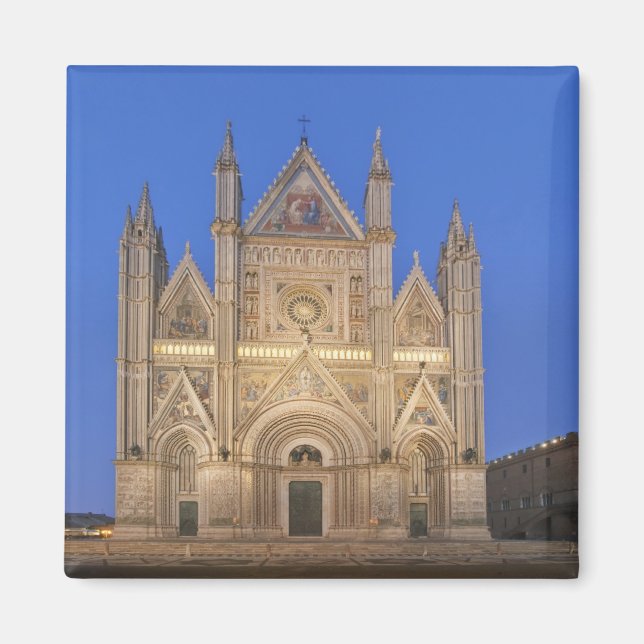 Aimant Italie, Ombrie, Orvieto, Cathédrale d'Orvieto (Devant)