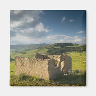 Aimant Italie, Sicile, Enna, Pergusa, vieille ferme
