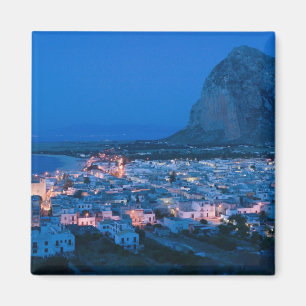 Aimant Italie, Sicile, SAN VITO LO CAPO, Ville de vacance