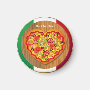 Aimant italien de pizza