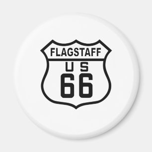 Aimant Itinéraire 66 de hampe de drapeaux