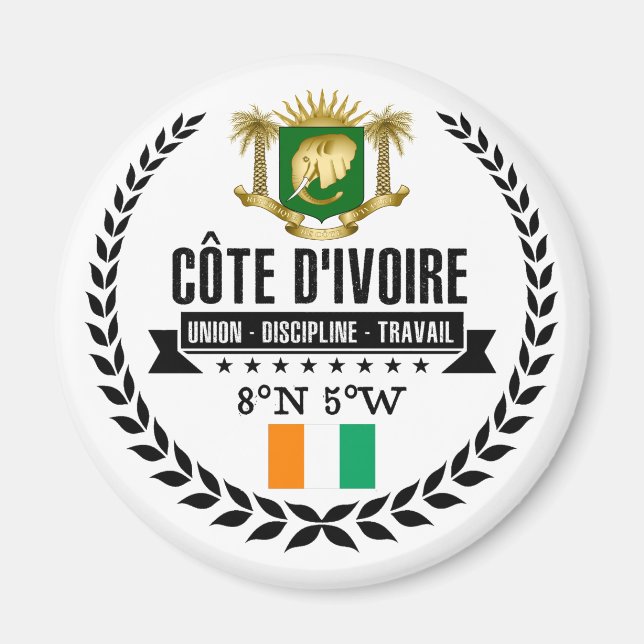 Aimant Ivory Coast (Devant)