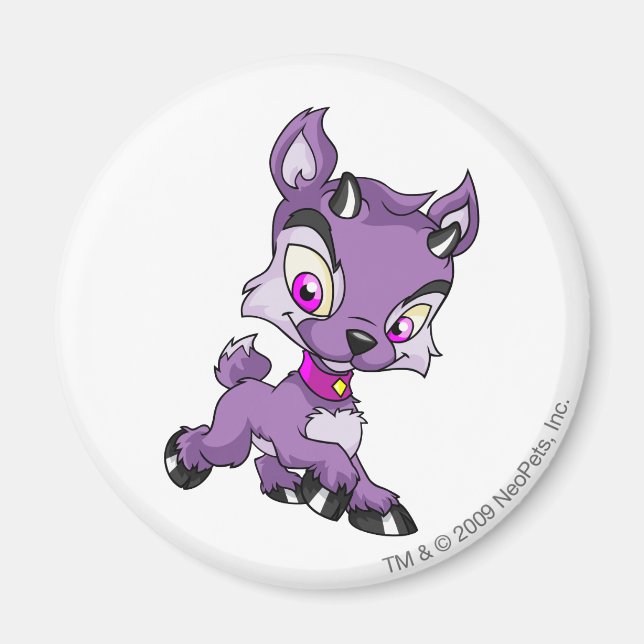 Aimant Ixi violet (Devant)