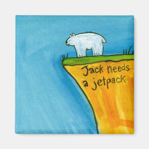 Aimant Jack a besoin d'un paquet de jet