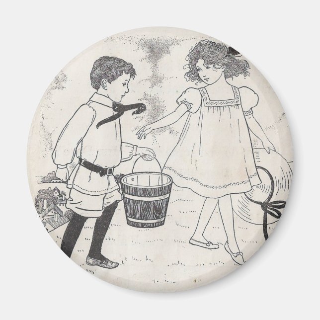 Aimant Jack et Jill (Devant)
