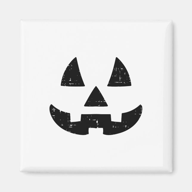 Aimant Jack-o'-lantern Face Mignonne Costume Halloween Ho (Devant)