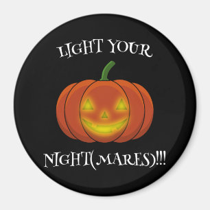 Aimant Jack-o'-Lanterne - Allumez vos cauchemars