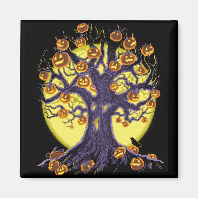Aimant Jack O'Lantern Tree (Devant)