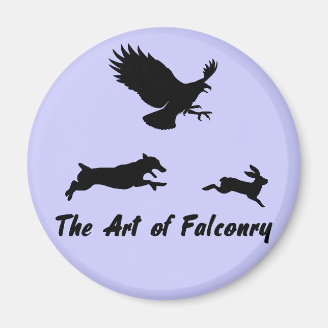 Aimant Jack Russel et Falconry (Devant)