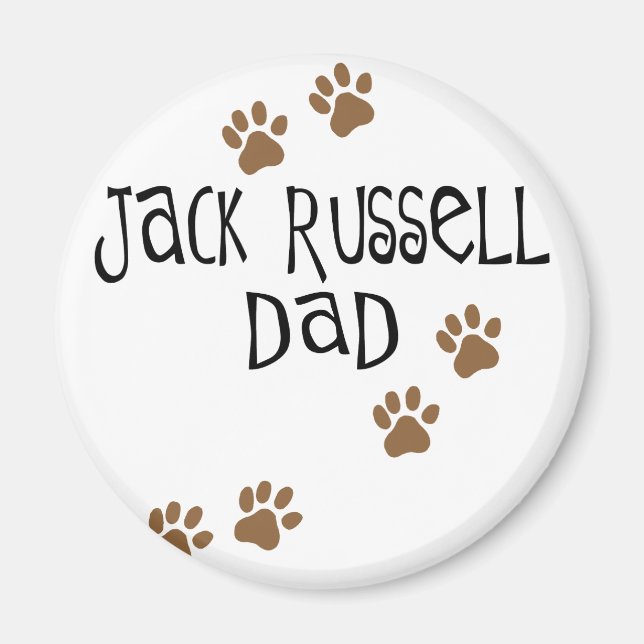 Aimant Jack Russell Papa (Devant)