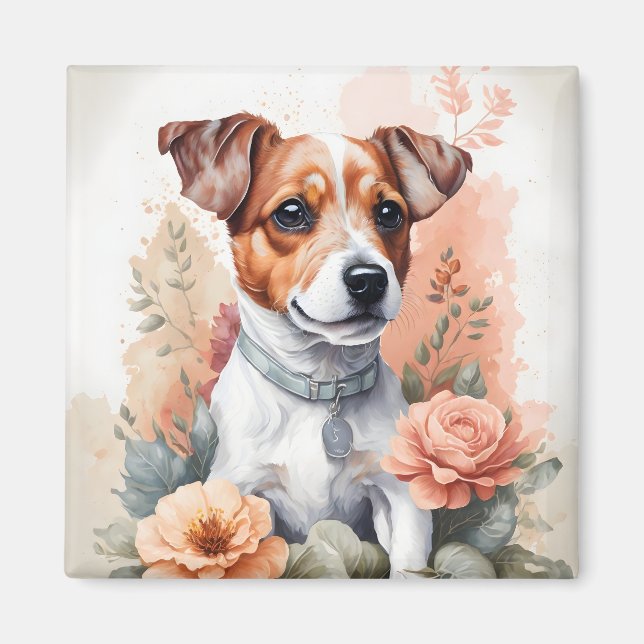 Aimant Jack Russell Terrier Puppy (Devant)