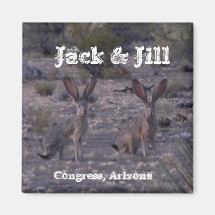 Aimant ~Jackrabbits~ de Jack et de Jill