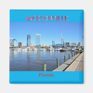Aimant Jacksonville Florida Cityscape