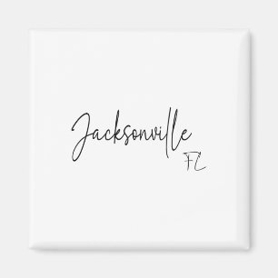 Aimant Jacksonville Floride Ca Rétro