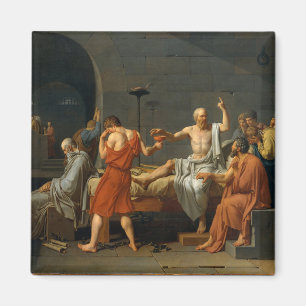 Aimant Jacques-Louis David The Death of Socrate