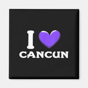 Aimant J'adore Cancun Mexique _1