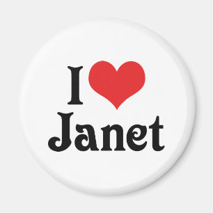 Aimant J'adore Janet
