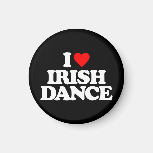 AIMANT J'ADORE LA DANSE IRLANDAISE (Devant)