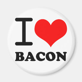 Aimant J'adore le bacon