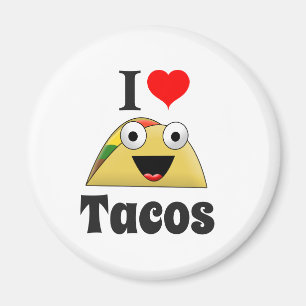 Aimant J'adore les Tacos