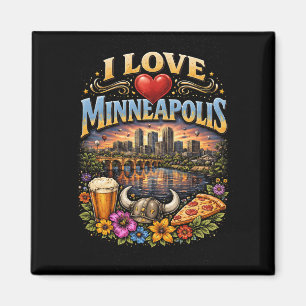 Aimant J'adore Minneapolis