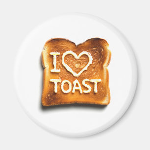 Aimant J'adore Toast
