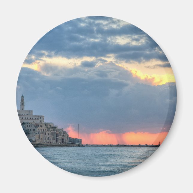 Aimant Jaffa au coucher du soleil (Devant)