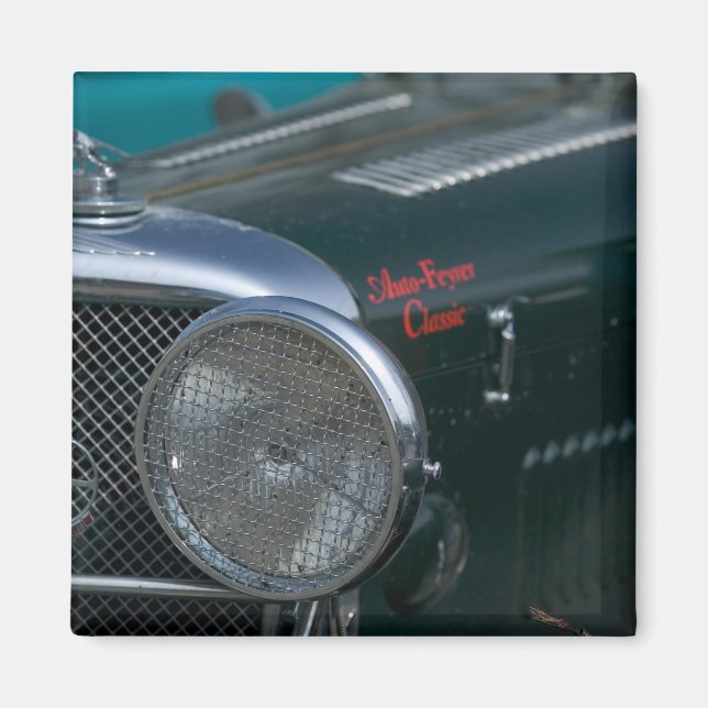 Aimant jaguar antique (Devant)
