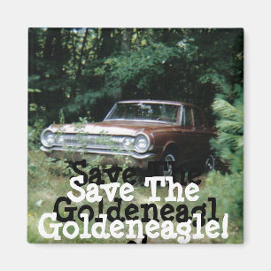 Aimant J'ai aidé à sauver le Goldeneagle de Old Orchard B