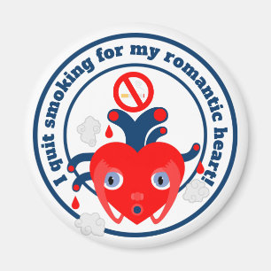 Aimant J'ai arrêté de fumer pour mon coeur