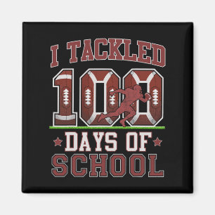 Aimant J'Ai Attaqué 100 Jours De Football Scolaire 100E J