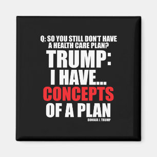 Aimant J'ai... des concepts d'un plan de vote Trump 2024