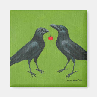 Aimant J'ai donné une cerise à mon amour