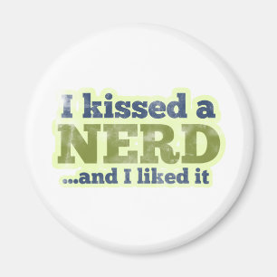 Aimant J'ai embrassé un Nerd et je l'ai aimé