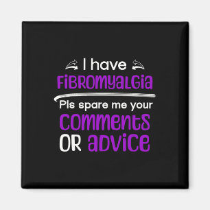 Aimant J'Ai Fibromyalgia Spare Me Vos Commentaires Reconn