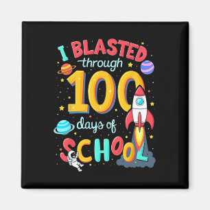 Aimant J'ai franchi les 100 jours d'école Thé du 100e jou