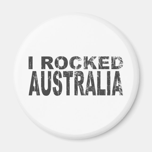 Aimant J'Ai Frappé L'Australie (Devant)