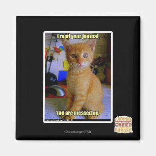 Aimant J'ai lu votre journal