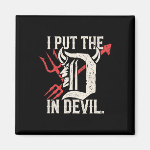Aimant J'Ai Mis D Dans Devil Matching Couple Funny Hallow