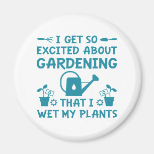 Aimant J'ai reçu mes Plantes