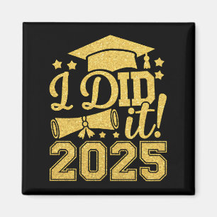 Aimant J'ai Réussi 2025 Diplômé Promotion 2025