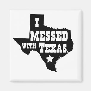 Aimant J'ai sali avec le Texas