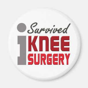 Aimant J'ai survécu à l'aimant de chirurgie de genou